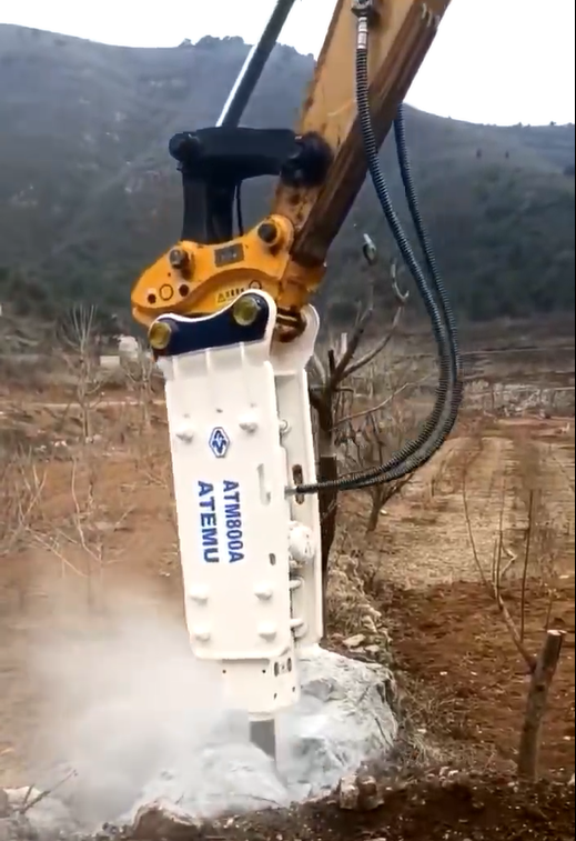 Martillo tipo cargadora deslizante de alta calidad para romper rocas